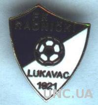 футбольный клуб Раднички Л(Босния) ЭМАЛЬ /Radnicki Lukavac,Bosnia football badge