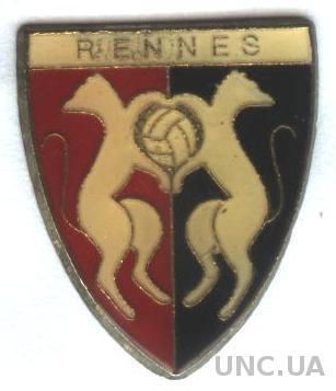 футбольный клуб Ренн (Франция), тяжмет / Stade Rennes, France football pin badge