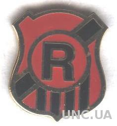 футбольный клуб Рейнджерс (Чили) ЭМАЛЬ / Rangers Talca, Chile football pin badge