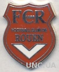 футбольный клуб Руан (Франция) ЭМАЛЬ / FC Rouen,France football enamel pin badge