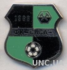 футбольный клуб Саса МК (Македония) ЭМАЛЬ /Sasa Makedonska Kamenica football pin