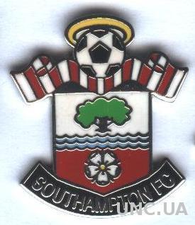 футбольный клуб Саутгемптон (Англия)1 ЭМАЛЬ /Southampton FC,England football pin