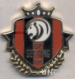 футбольный клуб Серен (Бельгия)1 ЭМАЛЬ / RFC Seraing, Belgium football pin badge
