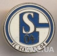 футбольный клуб Шальке-04 (Германия)1 ЭМАЛЬ / Schalke 04, Germany football badge