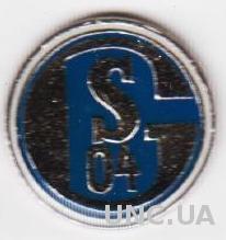 футбольный клуб Шальке-04 (Германия)№1,тяжмет /Schalke 04,Germany football badge