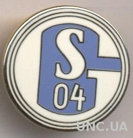 футбольный клуб Шальке-04 (Германия)2 ЭМАЛЬ / Schalke 04, Germany football badge