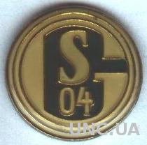 футбольный клуб Шальке-04 (Германия)№2,тяжмет /Schalke 04,Germany football badge