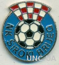 футбольный клуб Широки Бриег (Босния) тяжмет / Siroki Brijeg,Bosnia football pin