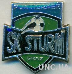 футбольный клуб Штурм Грац(Австрия)№2, тяжмет /Sturm Graz,Austria football badge