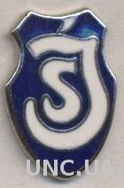 футбольный клуб СИ Сервагур (Фареры) ЭМАЛЬ /SI Sorvagur,Faroe football pin badge