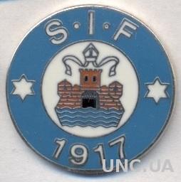 футбольный клуб Силькеборг(Дания) ЭМАЛЬ /Silkeborg IF,Denmark football pin badge
