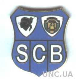 футбольный клуб СК Бастия (Франция)1, ЭМАЛЬ /SC Bastia,France football pin badge