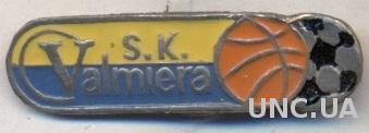 футбольный клуб СК Валмиера (Латвия) тяжмет / SK Valmiera, Latvia football badge