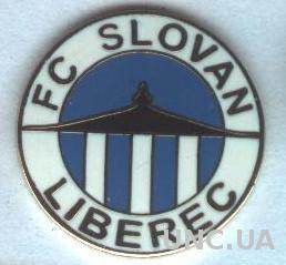 футбольный клуб Слован Либерец (Чехия)1 ЭМАЛЬ /Slovan Liberec,Czech football pin