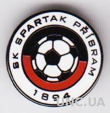 футбольный клуб Спартак Пршибрам (Чехия), ЭМАЛЬ / Spartak Pribram, Czech badge