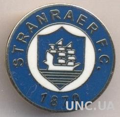 футбольный клуб Странраер (Шотландия)№1 ЭМАЛЬ /Stranraer,Scotland football badge