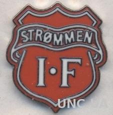 футбольный клуб Стреммен (Норвегия) ЭМАЛЬ /Strommen IF,Norway football pin badge