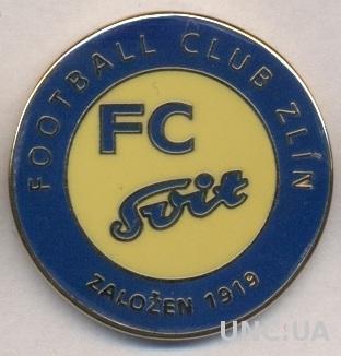 футбольный клуб Свит Злин (Чехия) ЭМАЛЬ / FC Svit Zlin, Czech football pin badge