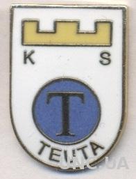 футбольный клуб Теута (Албания)3 ЭМАЛЬ / Teuta Durres,Albania football pin badge