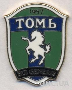 футбольный клуб Томь Томск (Россия)1 ЭМАЛЬ /Tom' Tomsk,Russia football pin badge