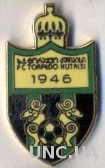 футбольный клуб Торпедо Кутаиси (Грузия),№2 ЭМАЛЬ / Torpedo Kutaisi, Georgia pin