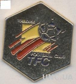 футбольный клуб Тулуза (Франция) тяжмет / Toulouse FC, France football pin badge