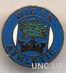 футбольный клуб Уиган (Англия)2 ЭМАЛЬ / Wigan Athletic FC,England football badge