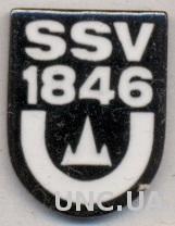 футбольный клуб Ульм (Германия) ЭМАЛЬ / SSV Ulm,Deutschland Germany football pin