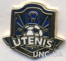 футбольный клуб Утенис Утена (Литва) ЭМАЛЬ / Utenis,Lithuania football pin badge