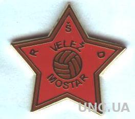 футбольный клуб Вележ Мостар (Босния)№1 ЭМАЛЬ / Velez Mostar,Bosnia football pin
