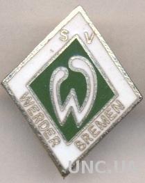 футбольный клуб Вердер Бремен(Германия)1 ЭМАЛЬ /SV Werder,Germany football badge
