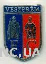 футбольный клуб Веспрем (Венгрия) ЭМАЛЬ / Veszprem FC,Hungary football pin badge