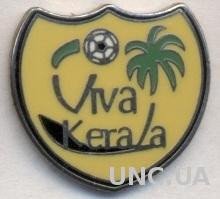 футбольный клуб Вива Керала (Индия) ЭМАЛЬ / Viva Kerala,India football pin badge