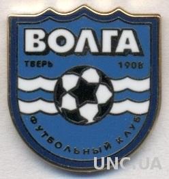 футбольный клуб Волга Тверь(Россия)2 ЭМАЛЬ /Volga Tver,Russia football pin badge