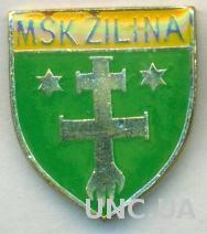 футбольный клуб Жилина (Словакия)2 тяжмет / MSK Zilina, Slovakia football badge
