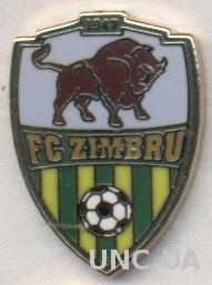 футбольный клуб Зимбру (Молдова)1 ЭМАЛЬ /FC Zimbru Chisinau,Moldova football pin