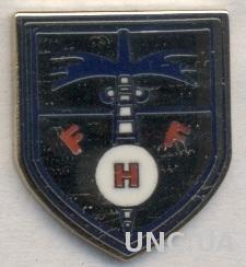 Гаити, федерация футбола, №1, ЭМАЛЬ / Haiti football federation enamel pin badge