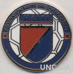 Гаити, федерация футбола, №3, ЭМАЛЬ / Haiti football federation enamel pin badge