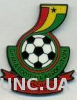 Гана, федерация футбола, №1, ЭМАЛЬ / Ghana football federation enamel pin badge
