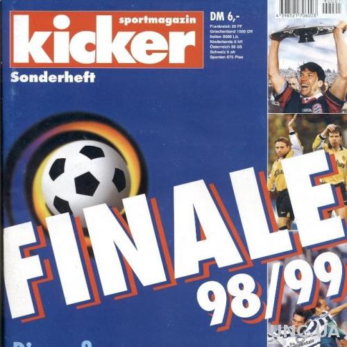 Германия, чемпионат 1998-99 итоги, спецвыпуск Кикер / Kicker Sonderheft Bilanz