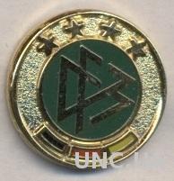 Германия,федерация футбола,№6 ЭМАЛЬ /Germany football union federation pin badge