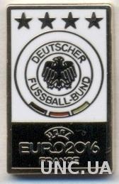 Германия,федерация футбола,Евро-16а,ЭМАЛЬ /Germany football federation pin badge