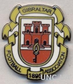 Гибралтар, федерация футбола,№3 ЭМАЛЬ / Gibraltar football federation enamel pin