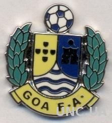 Гоа, федерация футбола (не-ФИФА) ЭМАЛЬ /Goa football federation enamel pin badge