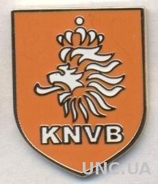 Голландия, федерация футбола,№6 ЭМАЛЬ /Netherlands football federation pin badge