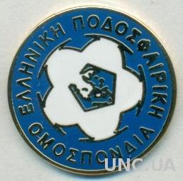 Греция, федерация футбола,№2 ЭМАЛЬ / Greece football federation enamel pin badge