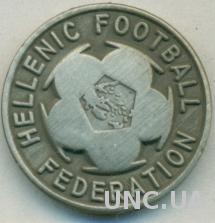 Греция, федерация футбола,№3 ЭМАЛЬ / Greece football federation metal pin badge