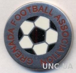 Гренада,федерация футбола,№5 ЭМАЛЬ /Grenada football federation enamel pin badge