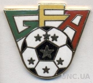Гренада, федерация футбола, ЭМАЛЬ,большой /Grenada football federation pin badge