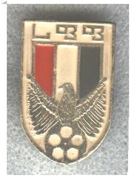 Грузия, федерация футбола, 1-й знак №1 / Georgia football federation 1st badge